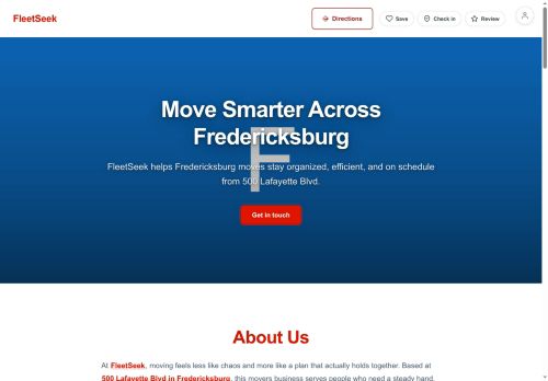 Preview of your live website