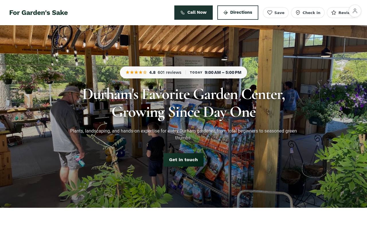 Preview of your live website