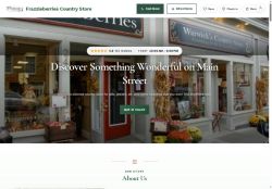 Preview of your live website