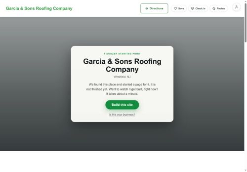 Preview of your live website