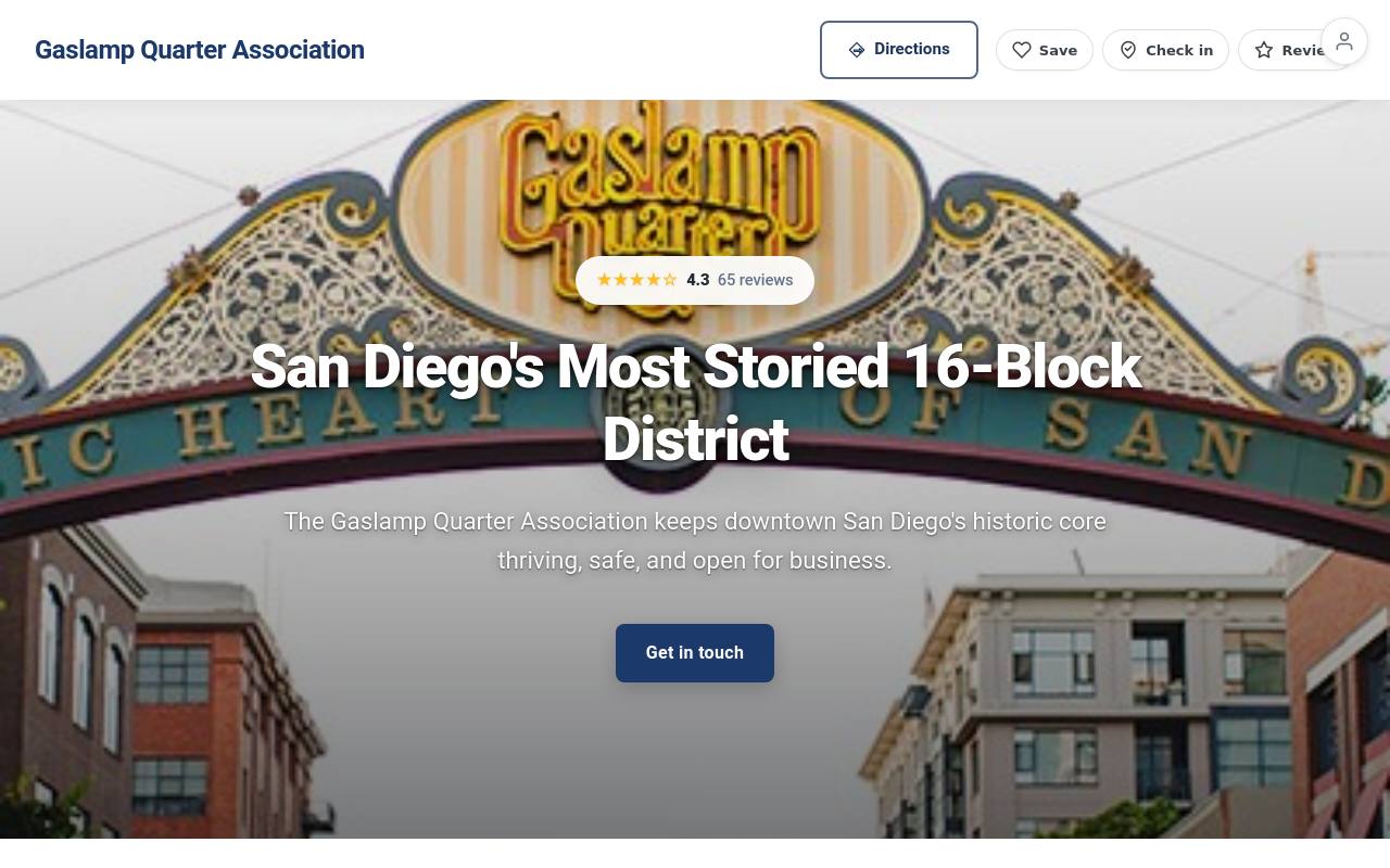 Preview of your live website