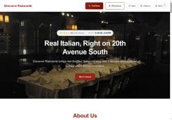 Preview of your live website