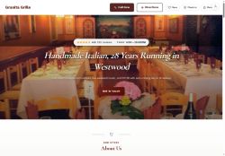 Preview of your live website