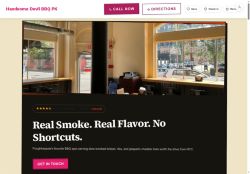 Preview of your live website