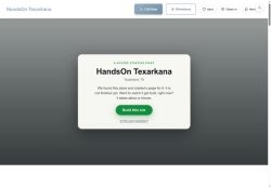 Preview of your live website