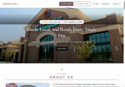 Preview of your live website