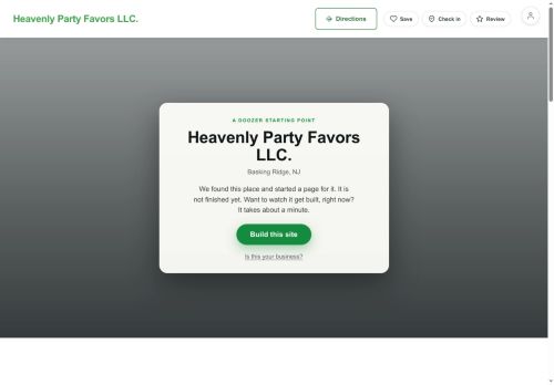Preview of your live website