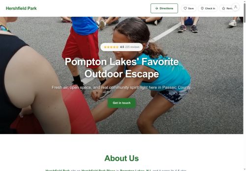 Preview of your live website