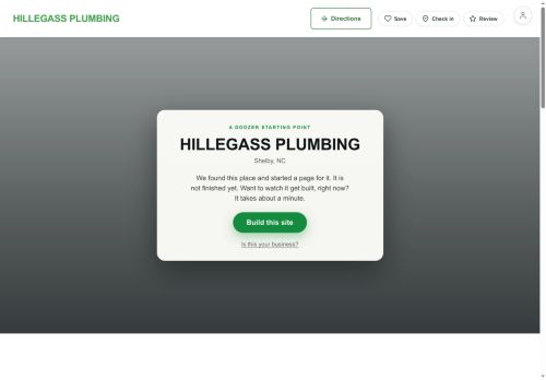 Preview of your live website