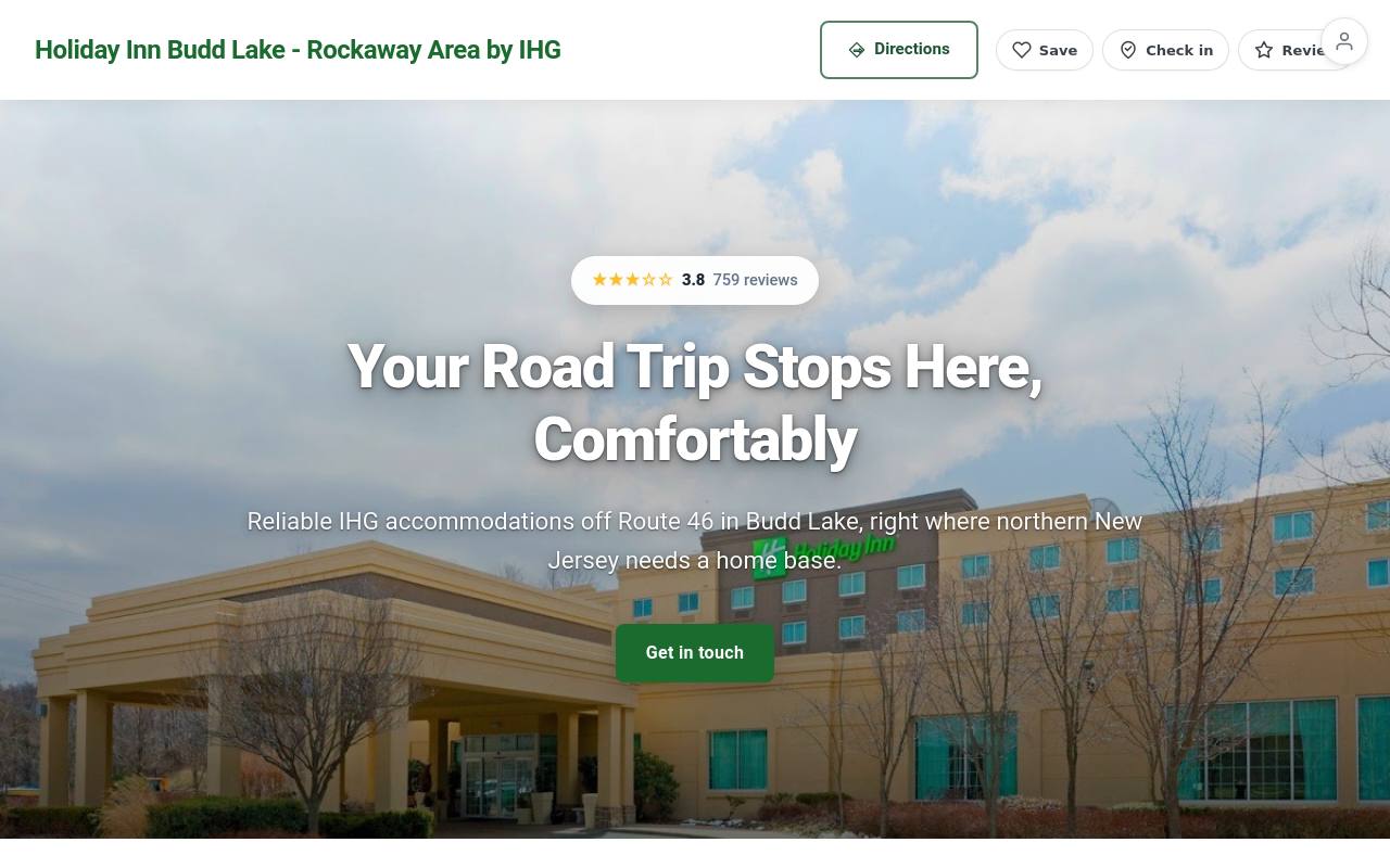 Preview of your live website