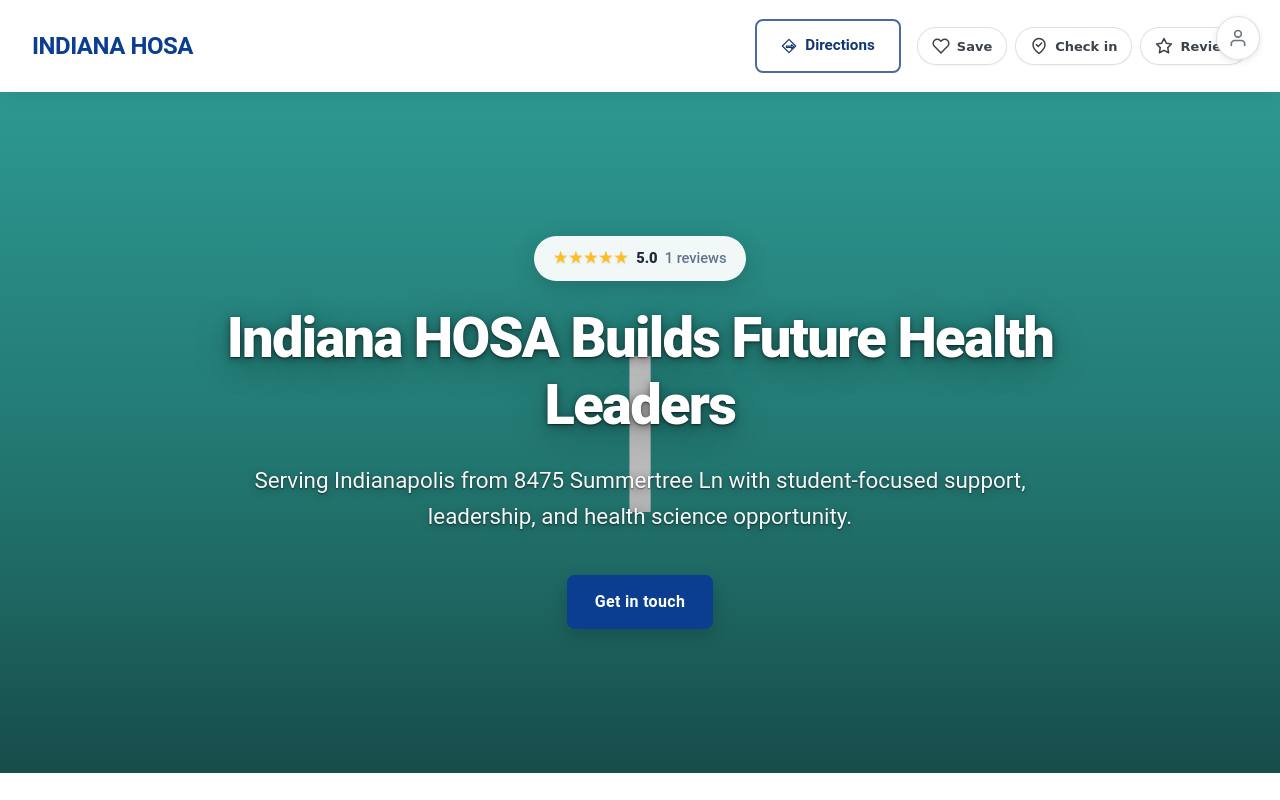 Preview of your live website