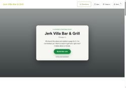 Preview of your live website