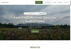 Preview of your live website