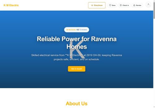 Preview of your live website