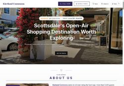 Preview of your live website