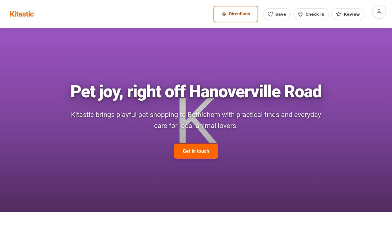 Preview of your live website