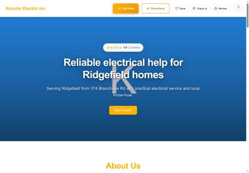 Preview of your live website