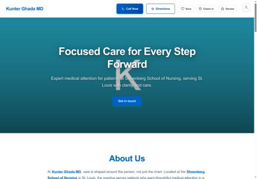 Preview of your live website