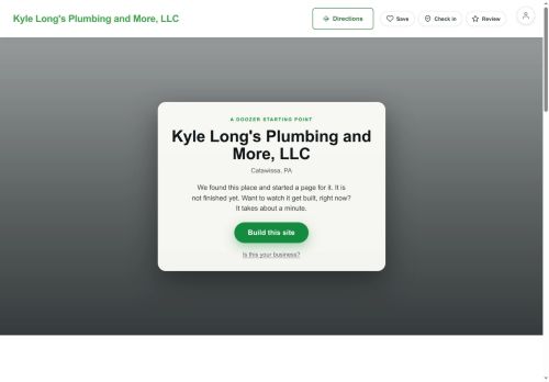 Preview of your live website