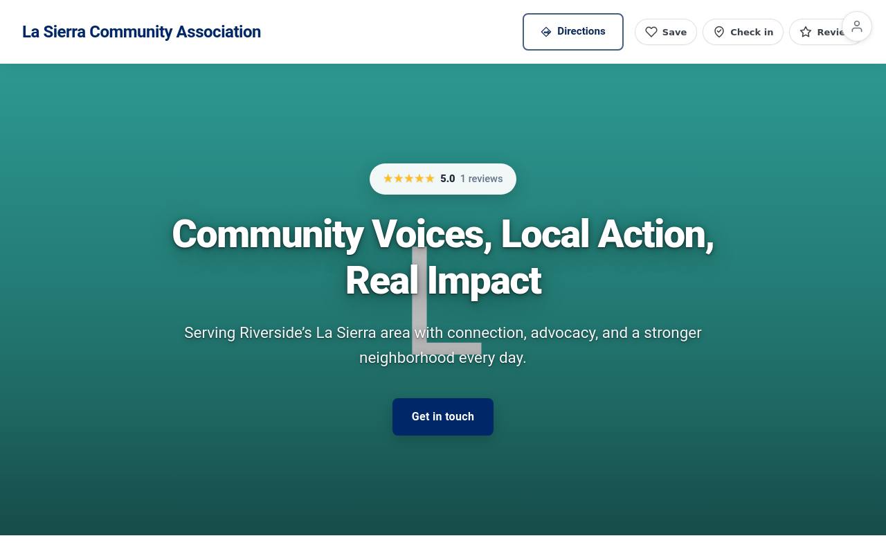 Preview of your live website