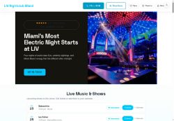 Preview of your live website