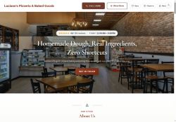 Preview of your live website