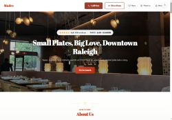 Preview of your live website