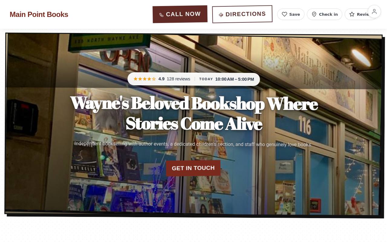 Preview of your live website