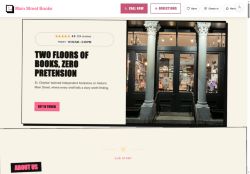Preview of your live website