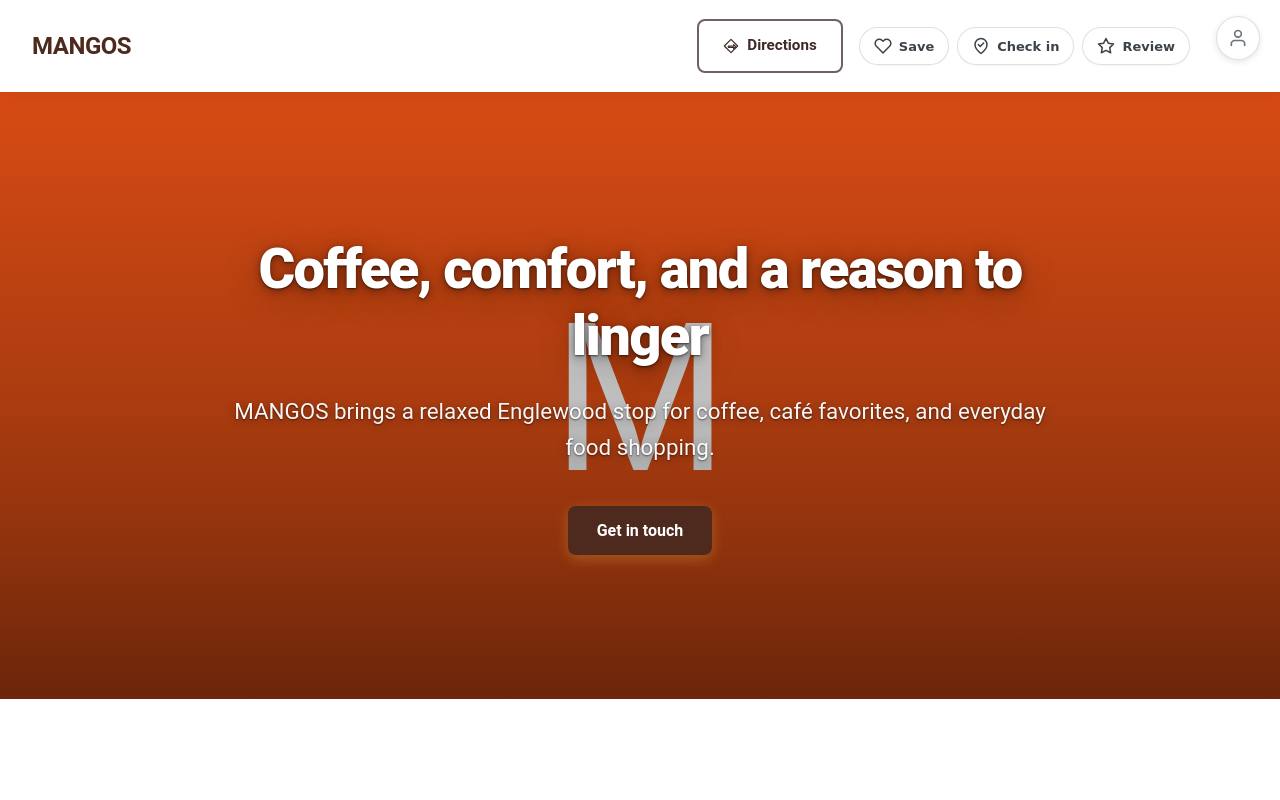 Preview of your live website
