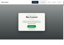 Preview of your live website