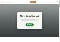 Preview of your live website