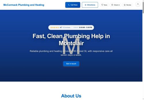 Preview of your live website