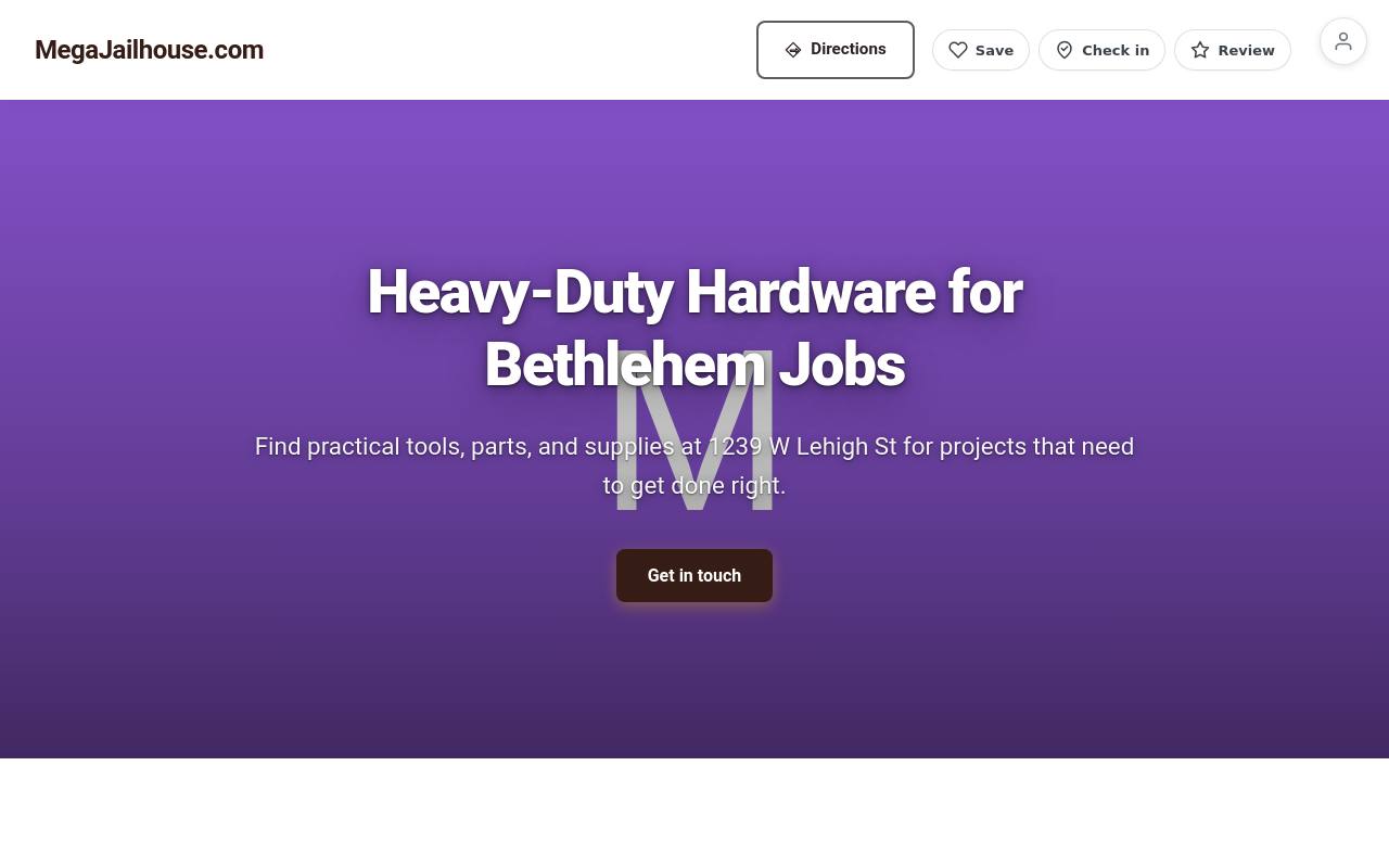 Preview of your live website