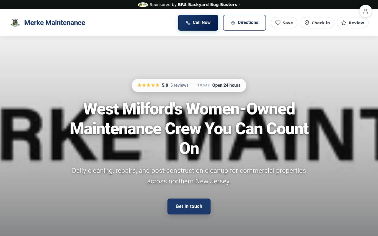 Preview of your live website