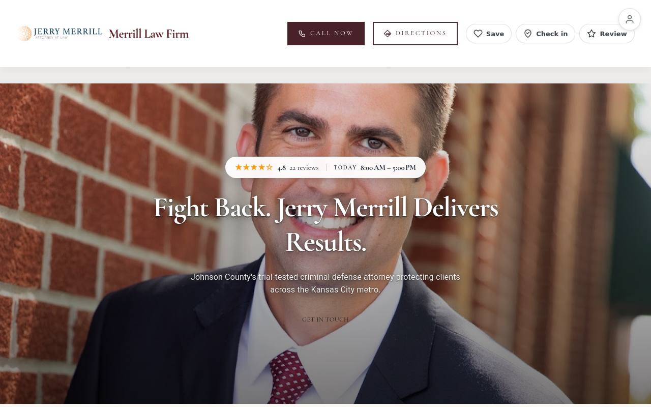 Preview of your live website