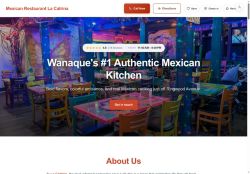Preview of your live website