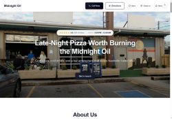 Preview of your live website