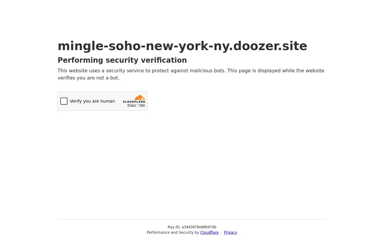 Preview of your live website