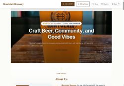 Preview of your live website