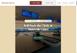 Preview of your live website