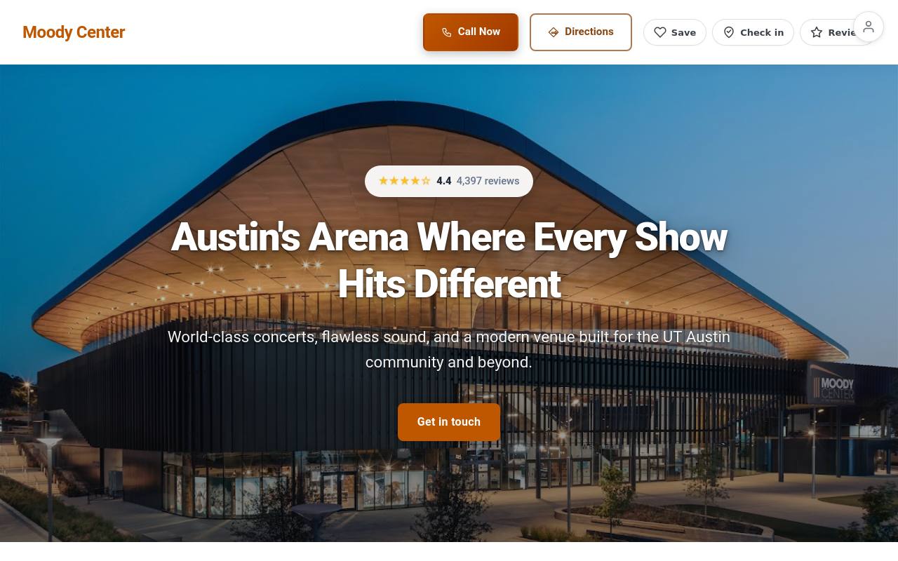 Preview of your live website