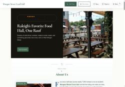 Preview of your live website