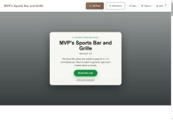Preview of your live website