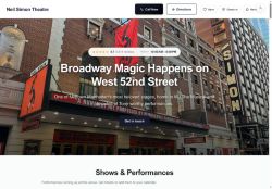 Preview of your live website