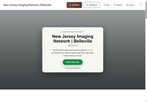 Preview of your live website