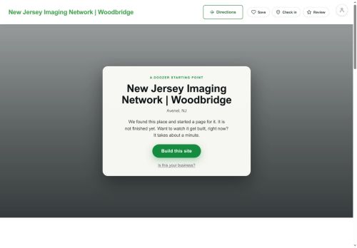 Preview of your live website