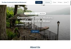Preview of your live website