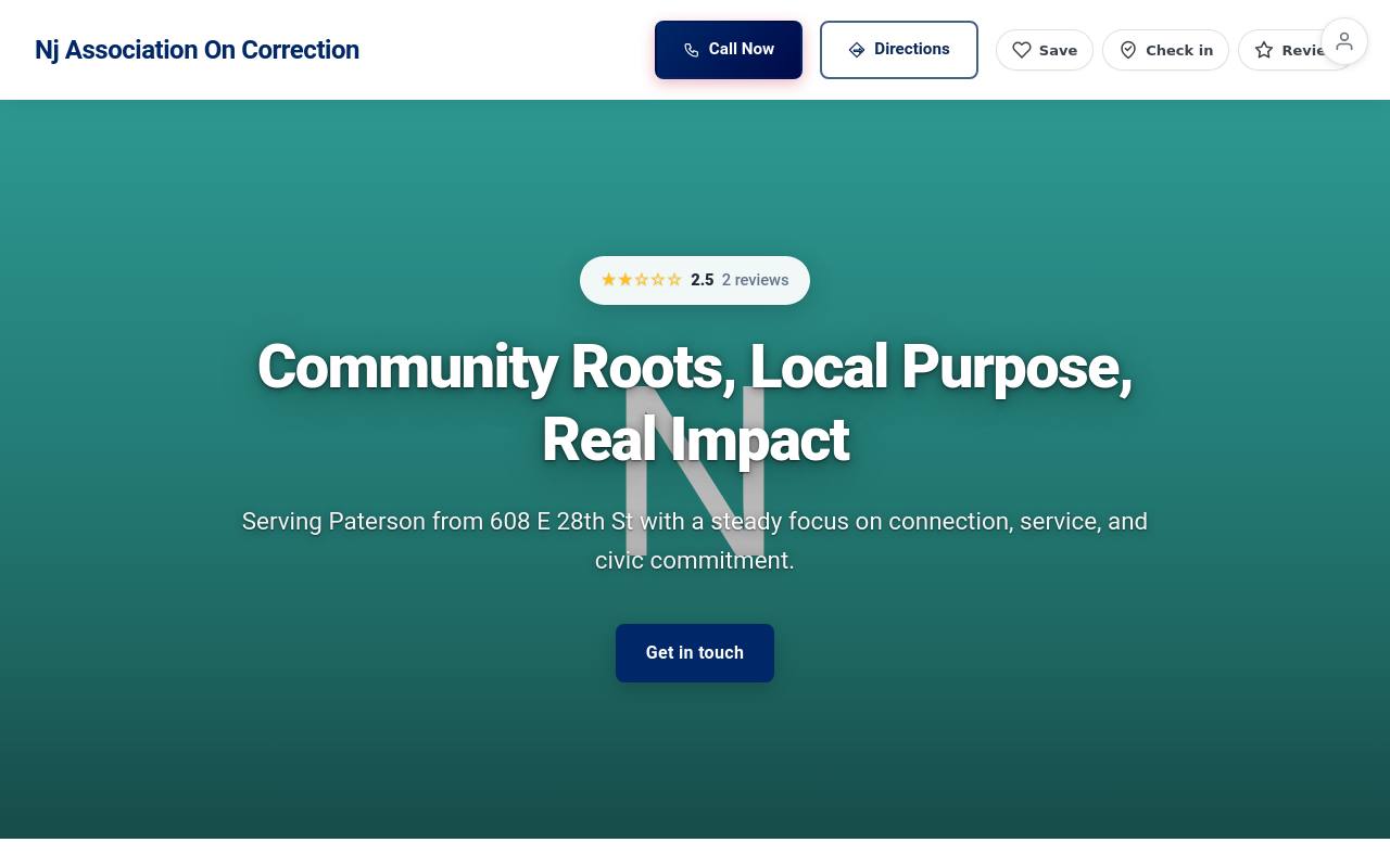Preview of your live website