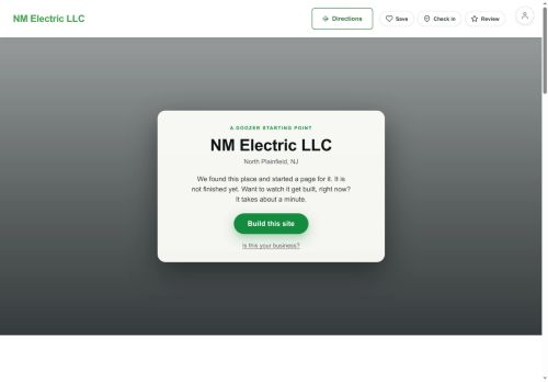 Preview of your live website